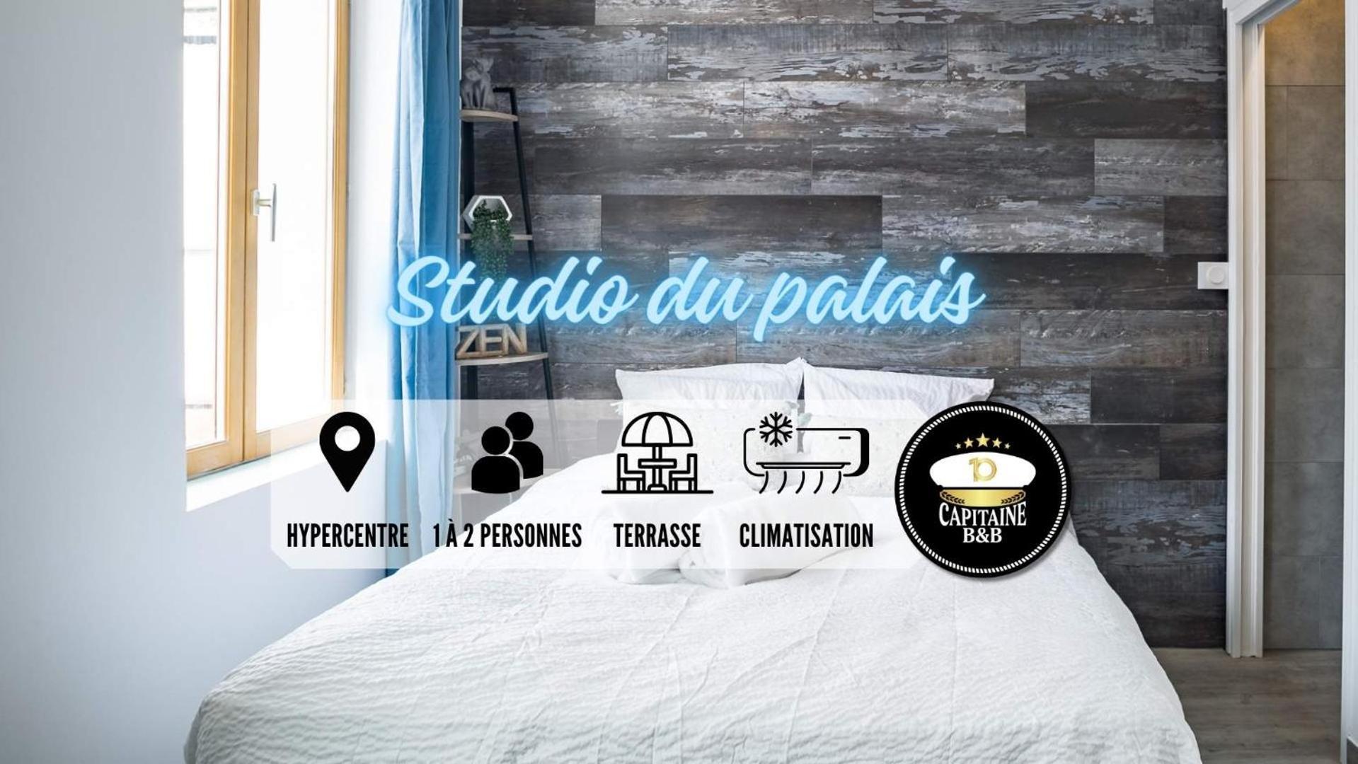 Апартаменти Studio Du Palais - Terrasse- Hypercentre Труа Екстер'єр фото